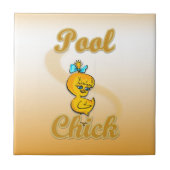 Pool Chick Fliese (Vorderseite)