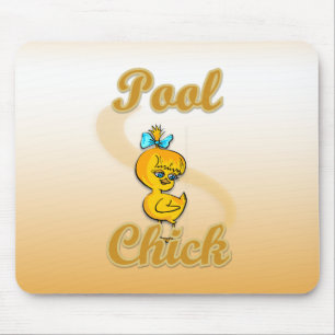 Pool Chick Mousepad