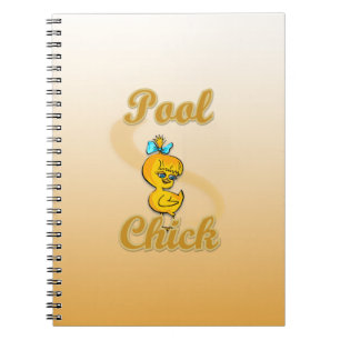 Pool Chick Notizblock