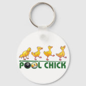 Pool Chick Schlüsselanhänger (Vorderseite)