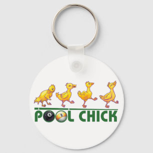 Pool Chick Schlüsselanhänger