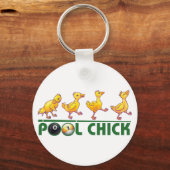 Pool Chick Schlüsselanhänger (Vorderseite)