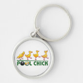 Pool Chick Schlüsselanhänger (Vorne)