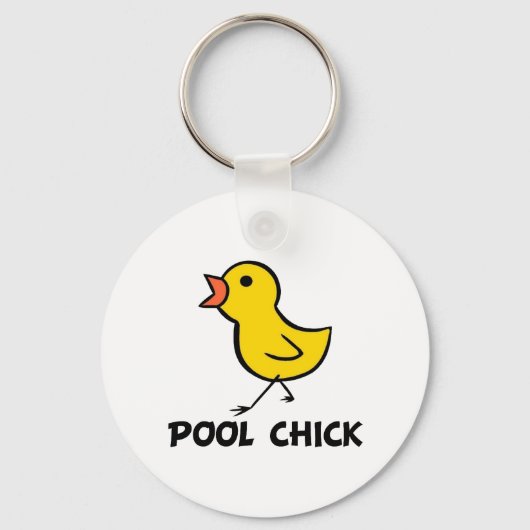 Pool Chick Schlüsselanhänger (Vorderseite)