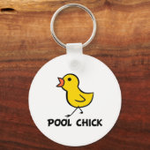 Pool Chick Schlüsselanhänger (Vorderseite)