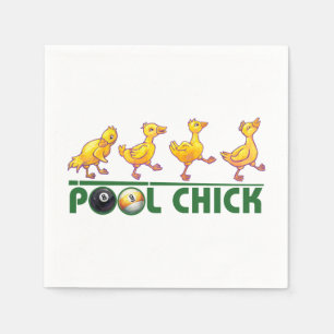 Pool Chick Serviette