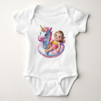 Pool Days Baby Strampler