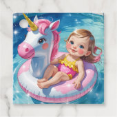 Pool Days Geschenkanhänger (Vorderseite)