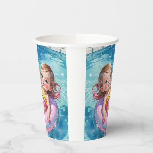 Pool Days Pappbecher (Links)