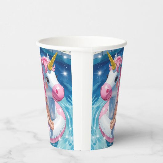 Pool Days Pappbecher (Rechts)