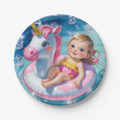 Pool Days Pappteller (Vorderseite)