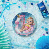 Pool Days Pappteller (Party)