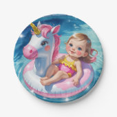 Pool Days Pappteller (Vorderseite)