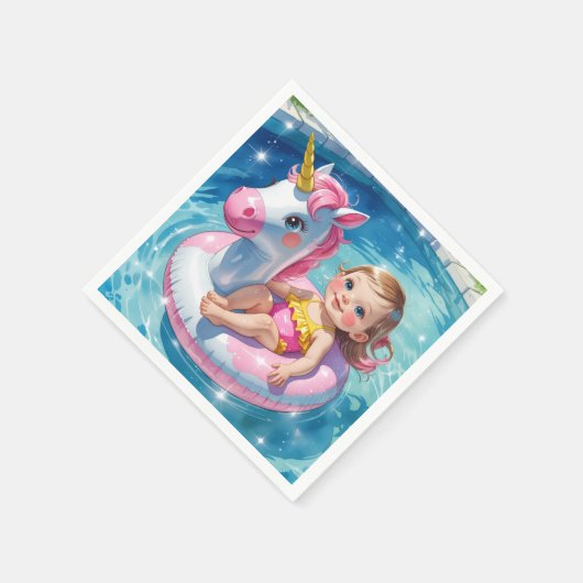 Pool Days Serviette (Ecke)