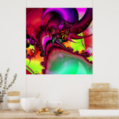 Pool der Spiral King Variation 1 Art Print Poster (Küche)