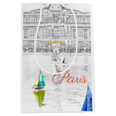 Pool des Luxembourg Garden - Paris Mittlere Geschenktüte (Vorderseite)