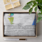 Pool des Luxembourg Garden - Paris Seidenpapier (Geschenk)