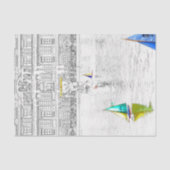 Pool des Luxembourg Garden - Paris Seidenpapier (Vorderseite)