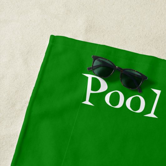 Pool Design Strandtuch (Beispiel)