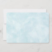 Pool Einladung zum Geburtstag, Foto Einladung (Rückseite)