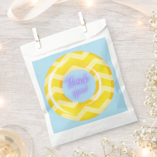 Pool-Gastgeschenk Geschenktütchen (Ausgeschnitten)