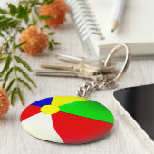 Pool Gastgeschenke Beach Ball Schlüsselanhänger (Seite)