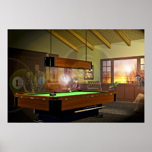 Pool-Geister Poster (Vorne)