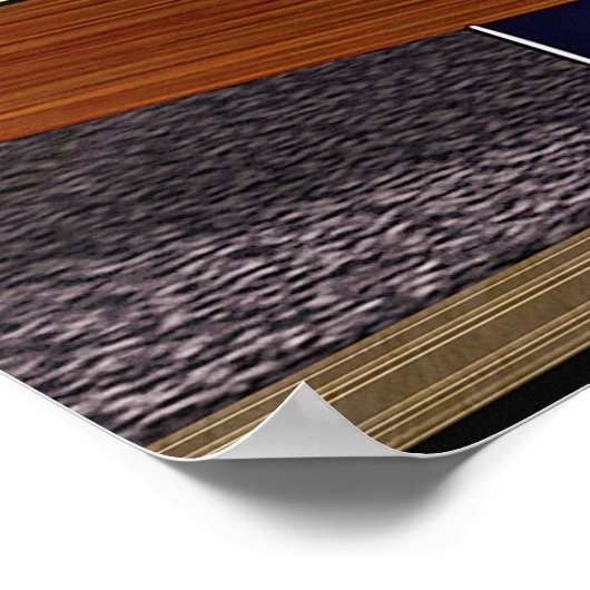 Pool-Geister Poster (Ecke)