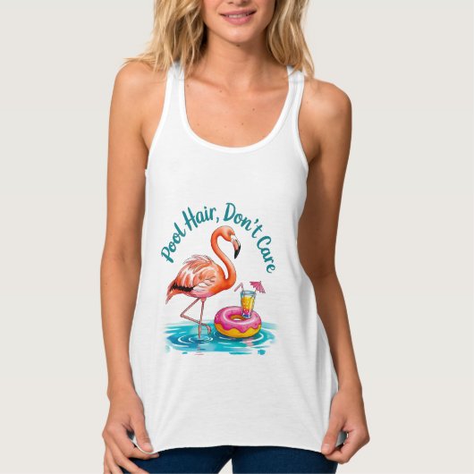 Pool Haar, Ist Doch Egal Tank Top (Vorderseite)