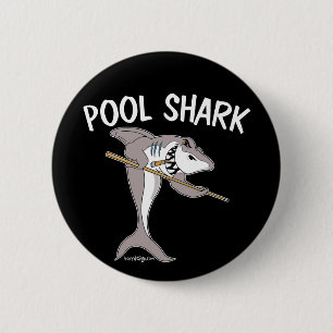 Pool-Haifisch Button
