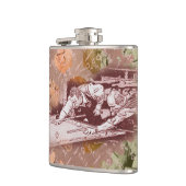 Pool-Haifisch-Flasche Flachmann (Links)