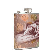 Pool-Haifisch-Flasche Flachmann (Rechts)