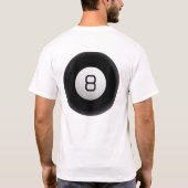POOL-HAIFISCH mit Stichwort T-Shirt (Rückseite)