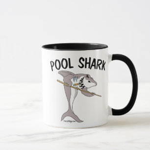 Pool-Haifisch Tasse