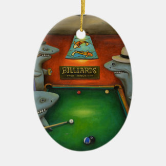 Pool-Haifische Keramikornament