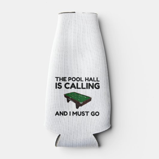 POOL HALL IS CALLING FLASCHENKÜHLER (Vorderseite)