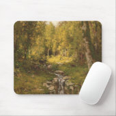 Pool im Holz Mousepad (Mit Mouse)