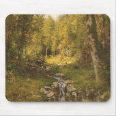 Pool im Holz Mousepad (Vorne)