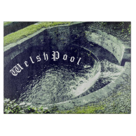 Pool in Welshpool Kanalfotografie Schneidebrett