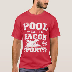Pool ist der Speck des Sportvintages T-Shirt