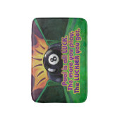 Pool ist Glück Badematte (Vorderseite Vertikal)