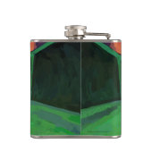 Pool ist Glück Flachmann (Rückseite)