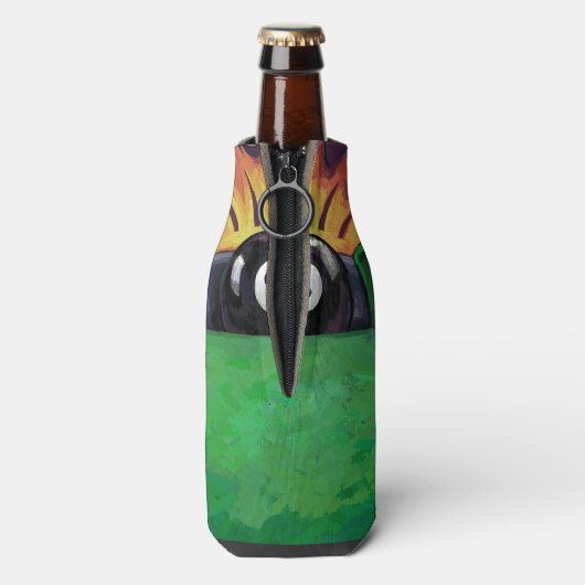 Pool ist Glück Flaschenkühler (Flasche Rückseite)