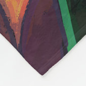 Pool ist Glück Fleecedecke (Ecke)