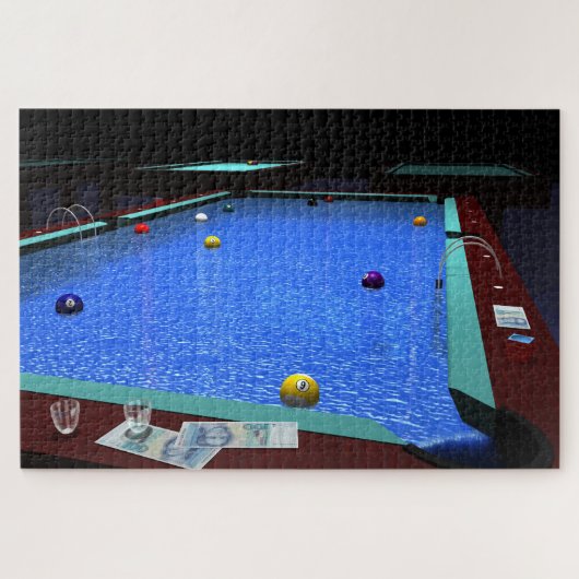 Pool Jigsaw Puzzle (Horizontal)