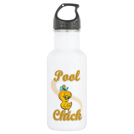 Pool-Küken Trinkflasche (Vorderseite)