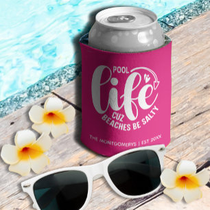 Pool Life Hot Pink Dosenkühler