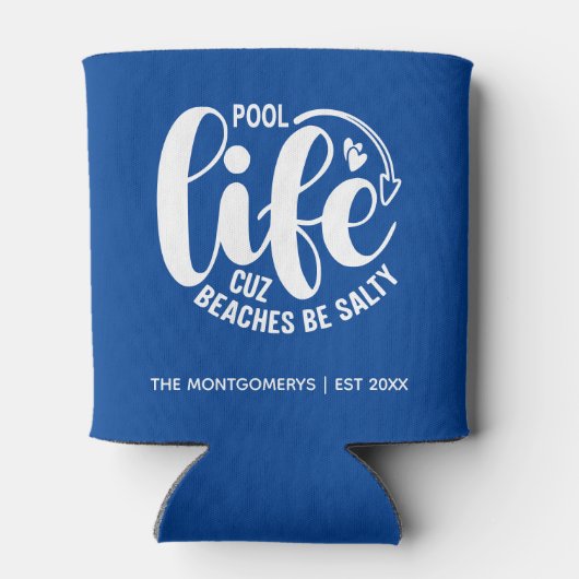 Pool Life ist besser Dosenkühler (Rückseite)