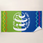 Pool Life Strandtuch (Vorderseite)