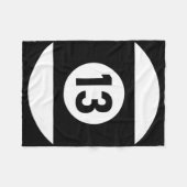 Pool Ll 13 Matching Billiards Geschenk leicht Hall Fleecedecke (Vorderseite (Horizontal))